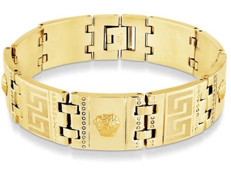 bracelete versace|versace bracelet 18k gold.